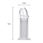 Cock Sleeve Penis Extender - Huge Knotted Penis Sleeve Couple Sex Toys
