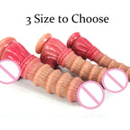 Exotic Anal Dildo Dilator Sex Toys - Big Threads Silicone Dildos Prostate Massage Milking