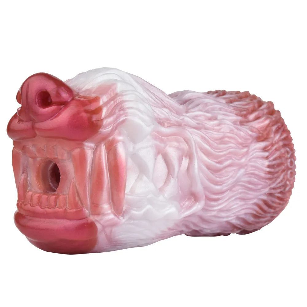 Wolf Beast Pocket Pussy — Premium Silicone Oral Masturbator | Domlust Fetish