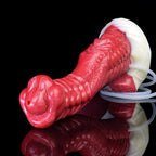 Squirting Dragon Dildo Crawl Clit Stimulation Butt Plug - Silicone Cumming Women Masturbator