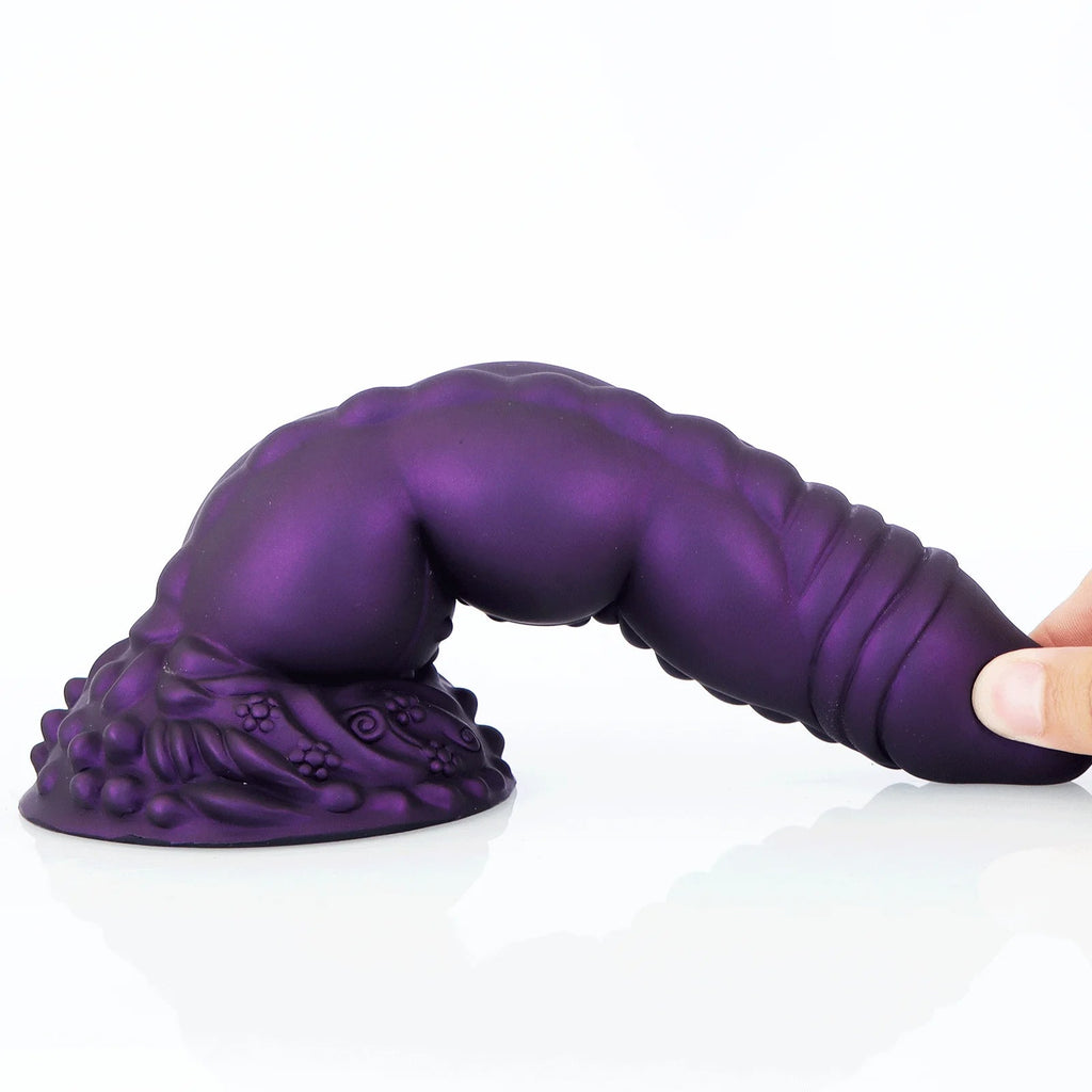 Exotic Dragon Dildo Butt Plug - Fantasy Monster Silicone Dildos G- Sex Toys