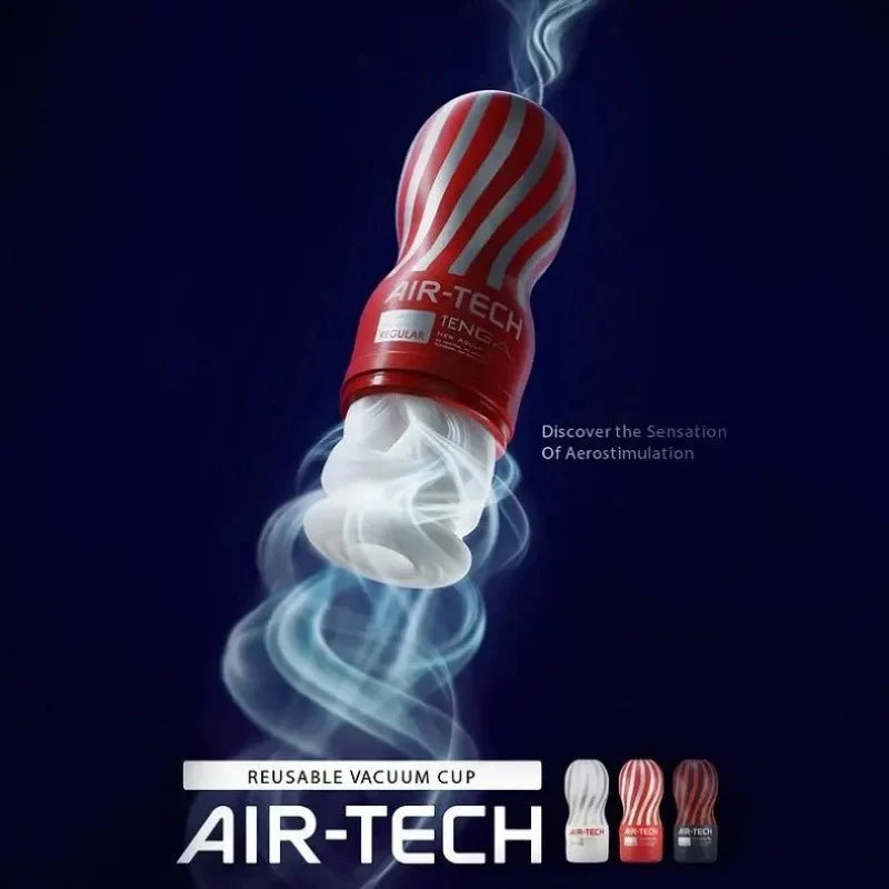 TENGA Pocket Pussy Male Masturbator - Vacuum Silicone Realistic Vaginal Sex Toys for Men