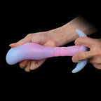 Luminous Silicone Butt Plug - Colorful Soft Anal Dildo Sex Toys for Women Men