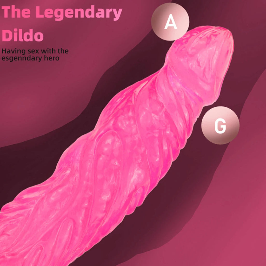 Large Monster Dildo Anal Dilator Butt Plug - Exotic Giant Anal Plug Sex Toys for Women Men