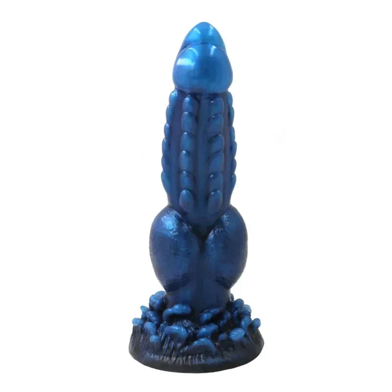Fantasy Wolf Dildos Anal Butt Plug - Exotic Knotted Animaldildo Vagina Prostate Massager