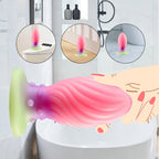 Luminous Anal Dilator Butt Plug - Pink Anal Dildo Knotted Silicone Female Sex Toys