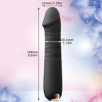 Thrusting Anal Dildo Vibrator - 10 Telesopic G Spot Stimulator Prostate Massager