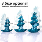 Fantasy Dildos Butt Plug - Exotic Shark Egg Sprial Silicone Anal Dildos Sex Toy