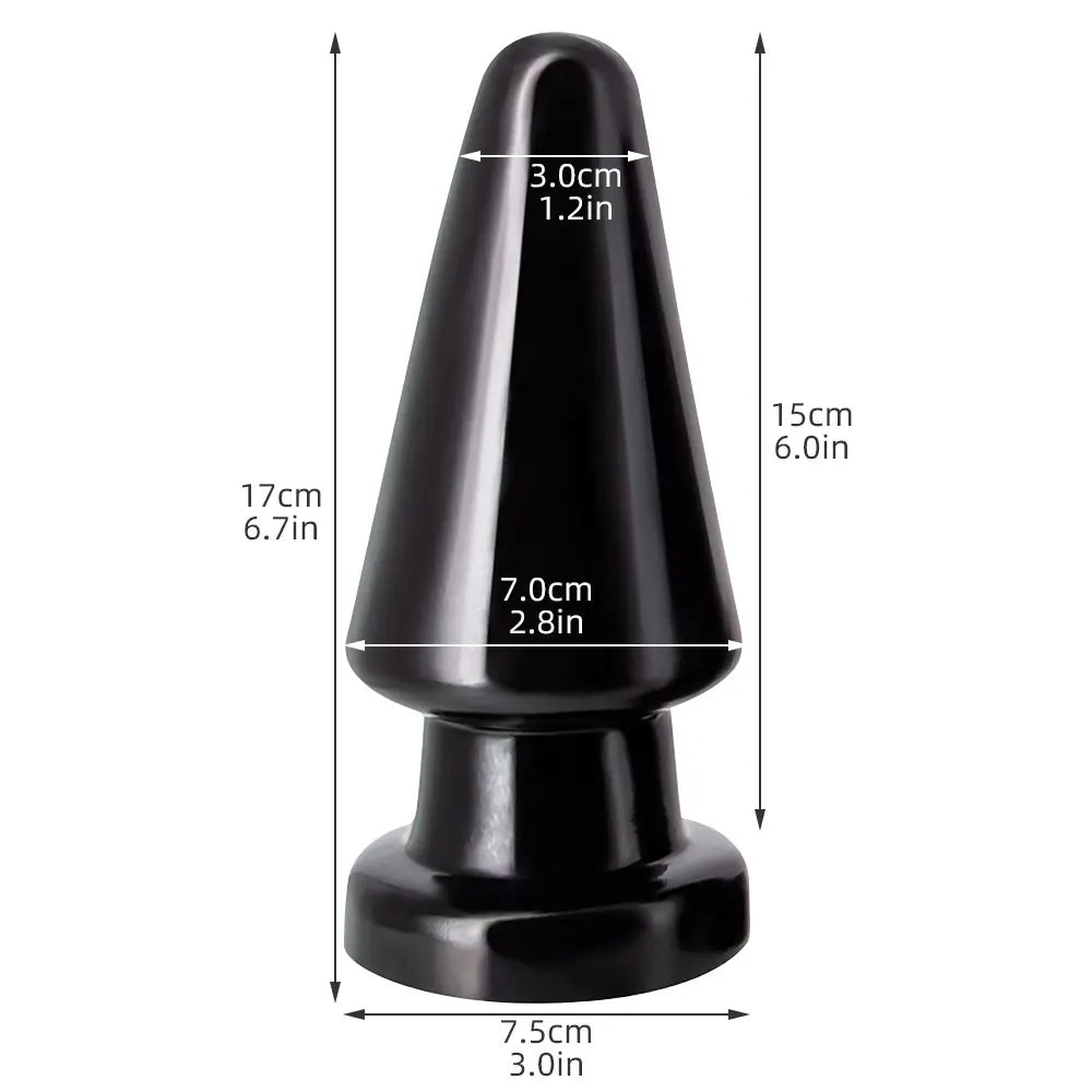 Silicone Anal Dildo Butt Plug - Anal Dilator Expansion Prostate Massager