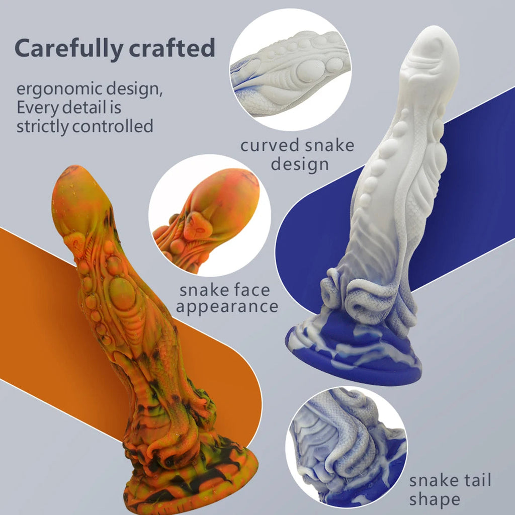 Realistic Animal Dildo - Exotic Silicone Anal Dildos Dilator Butt Plug Sex Toys
