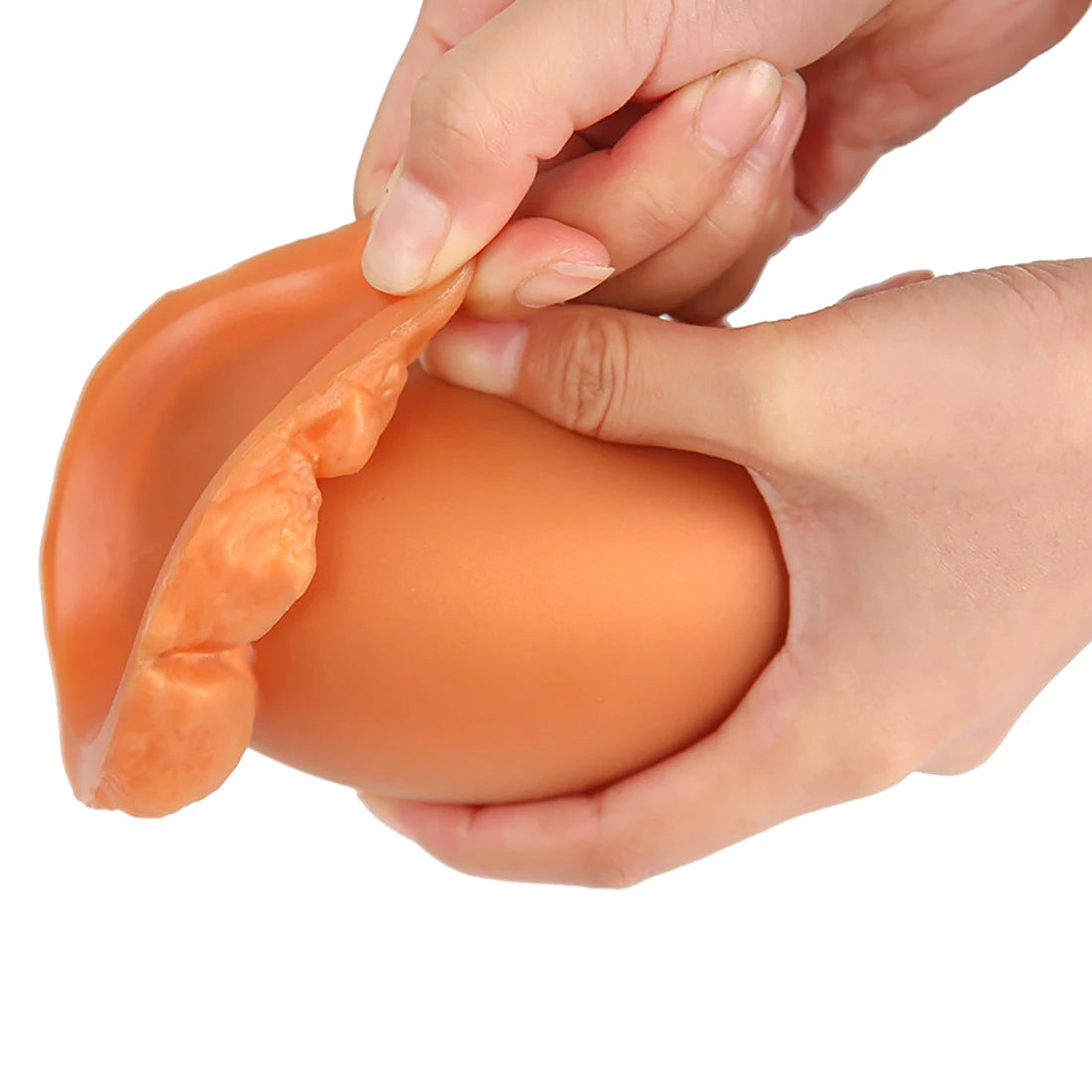 Soft Silicone Anal Dildo - Realistic Dragon Egg Butt Plug Dilator Adult Toys