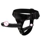Lesbian Strap On Dildo - Harness Belt Strapon Double End Anal Dildo Sex Toys for Couple