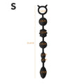 Big Anal Beads Butt Plug - Soft Silicone Knotted Dildo Anal Expansion Dilator Sex Toys