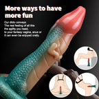 Monster Animal Dildo Butt Plug - Fantasy Dildos Exotic Silicone Vagina Anal Sex Toy