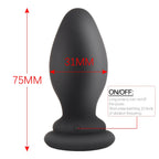 Remote Control Fox Tail Vibrating Butt Plug - Fantasy Animal Role Play Furry BDSM Sex Games