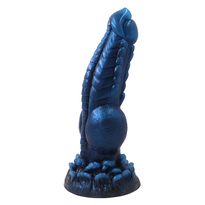 Fantasy Wolf Dildos Anal Butt Plug - Exotic Knotted Animaldildo Vagina Prostate Massager