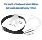 U-Shaped Mouth Gag with Urethral Sound Attachment – Adjustable Strap BDSM Training Set