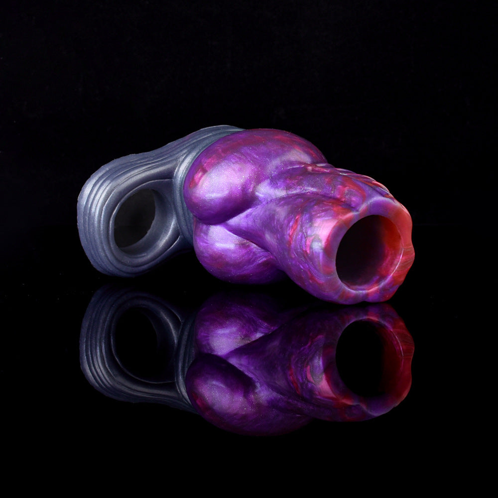 Dragon Knot Cock Sleeve Sex Toys for Men - Fantasy Penis Sheath Beast Sex Enlarger Condom