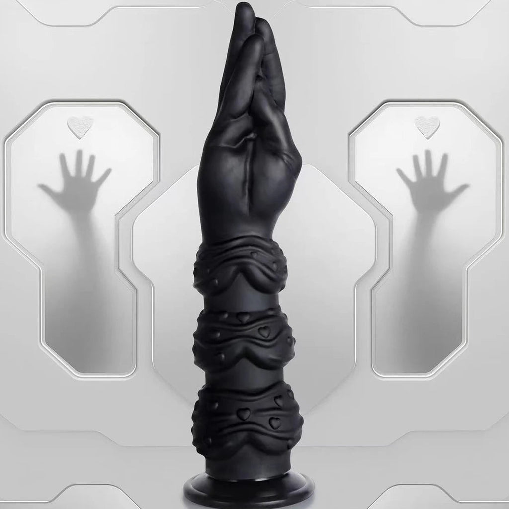 Long Giant Dildo Anal Plug - Hand Arm Silicone Anal Dilator Butt Plug G Spot Prostate Milking
