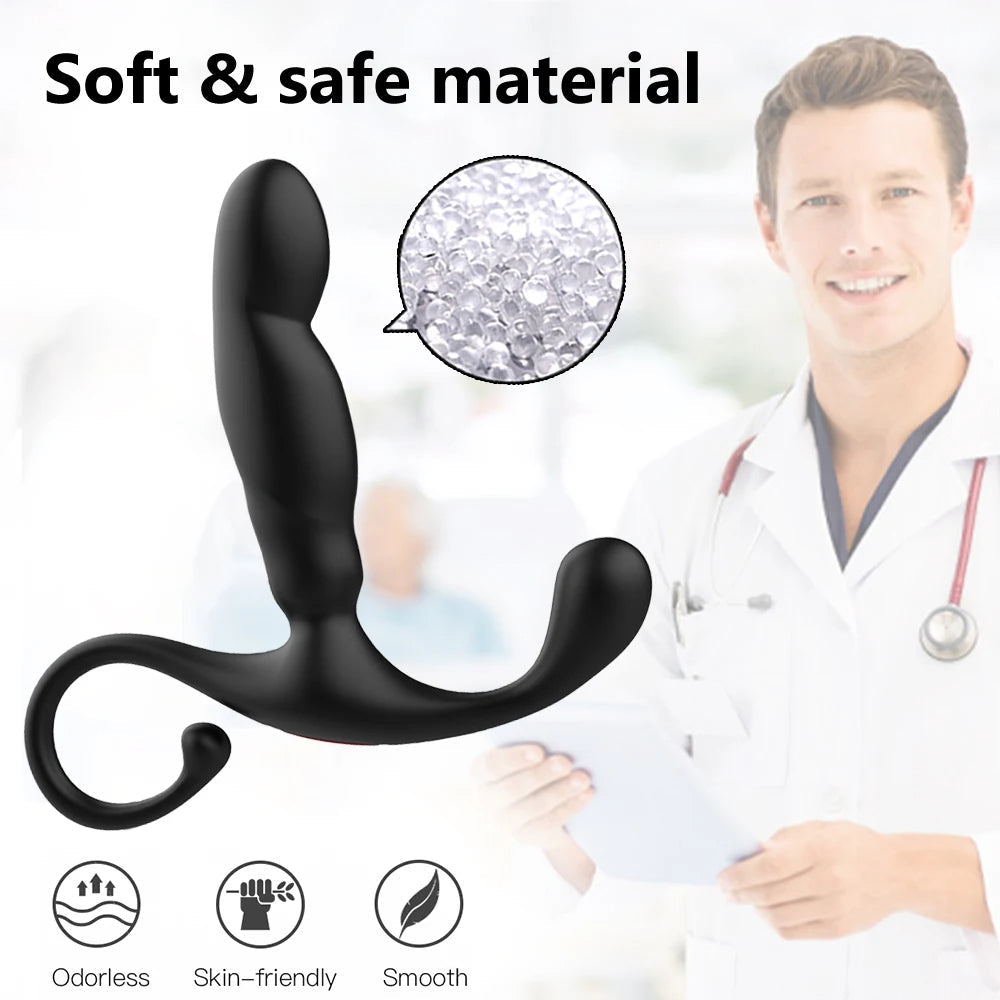 Remote Controlled Prostate Massager - Finger Prostate Massage Anal Plug Sex Toy