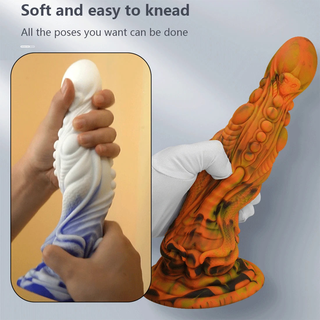 Realistic Animal Dildo - Exotic Silicone Anal Dildos Dilator Butt Plug Sex Toys