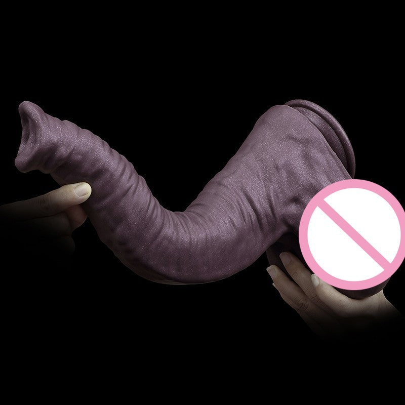 Elephant Penis Anal Dildo Butt Plug - Realistic Animal Monsterdildo Silicone Female Sex Toy