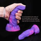 Exotic Dragon Monster Dildo - Silicone Suction Cup Butt Plug G Spot Prostate Toy