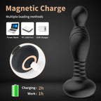 Remote Control Finger Prostate Massager - Clamp Vibrating Anal Plug Sex Toys for Men Women