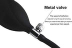 Inflatable Anal Plug - Silicone Dildo Classic Threads Prostate Massager