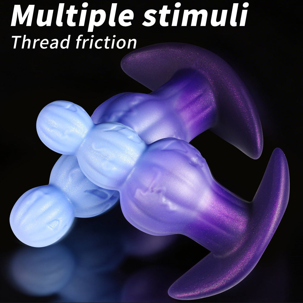 Gradient Silicone Prostate Massager Plug