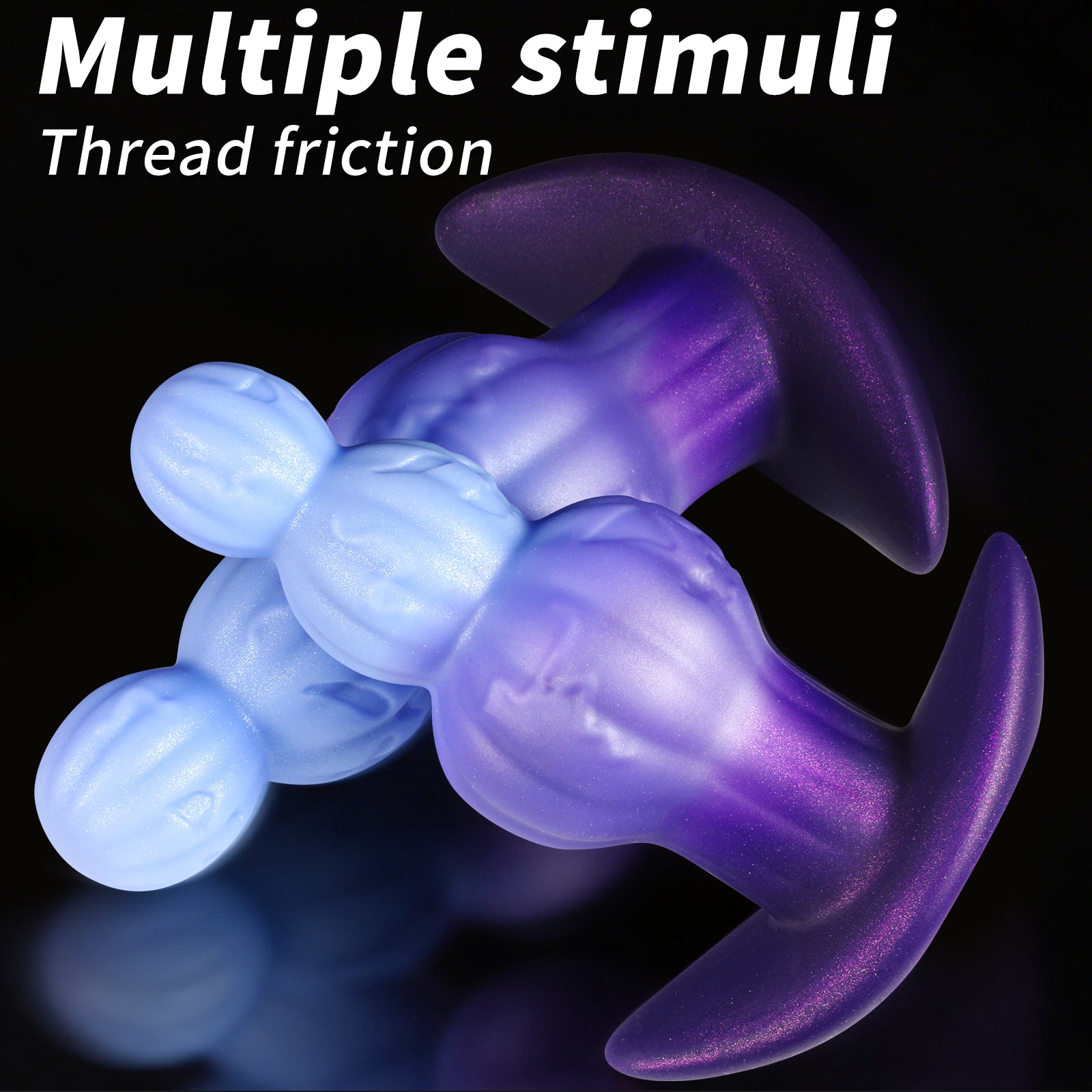 Gradient Silicone Prostate Massager Plug