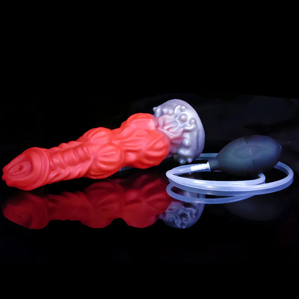Ejaculating Monsterdildo Anal Butt Plug - Fantasy Cumming Dildos Women Masturbation Toy