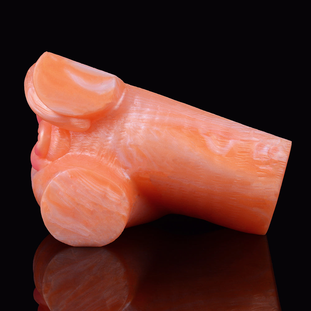 Ginger Cat Pocket Pussy – Vibrating Bullet Animal Masturbator | Domlust