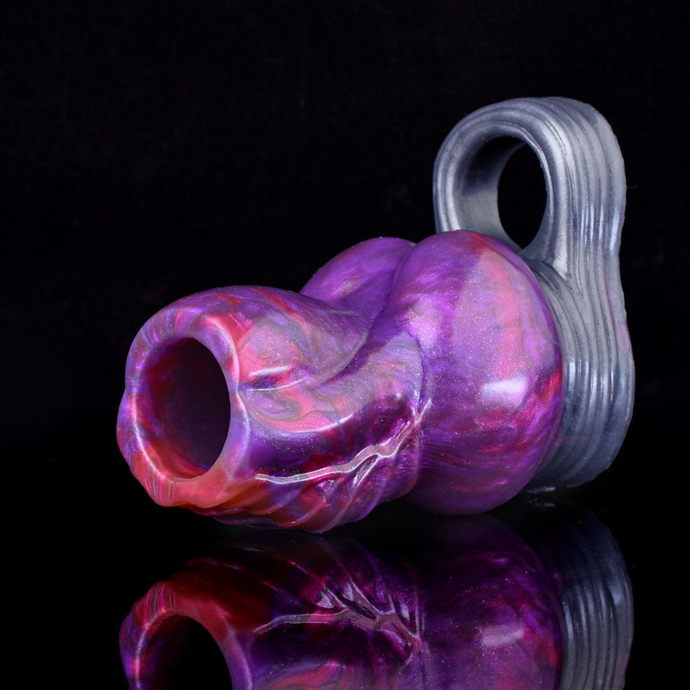 Dragon Knot Cock Sleeve Sex Toys for Men - Fantasy Penis Sheath Beast Sex Enlarger Condom