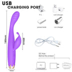 Finger Prostate Massager - G Spot Anal Dildo Vibrator Rabbit Clit Clamps Women Sex Toy