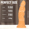 Large Monster Dildo Anal Dilator Butt Plug - Exotic Giant Anal Plug Sex Toys for Women Men