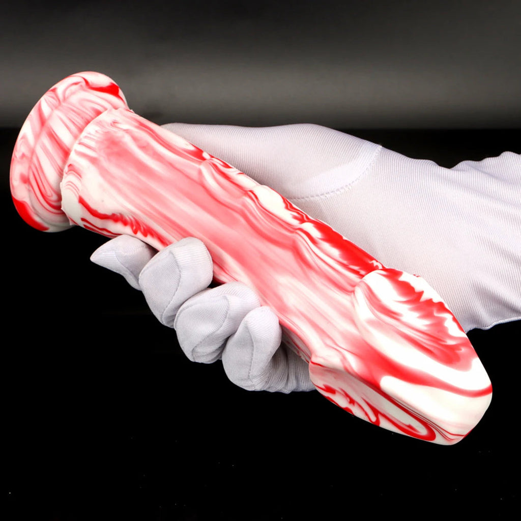 Colorful Realistic Dildo Women Masturbator - 8 inch Thin Big Glan Penis Anal Sex Toys