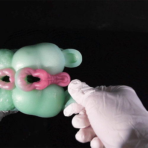 Mint Green Fantasy Creature Silicone Masturbator Cup