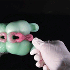 Mint Green Fantasy Creature Silicone Masturbator Cup