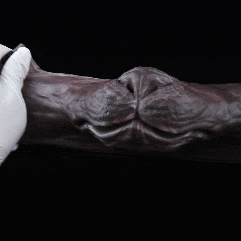 Enchanting Silicone Fox Masquerade Mask – Soft Bondage Hood for BDSM & Erotic Roleplay