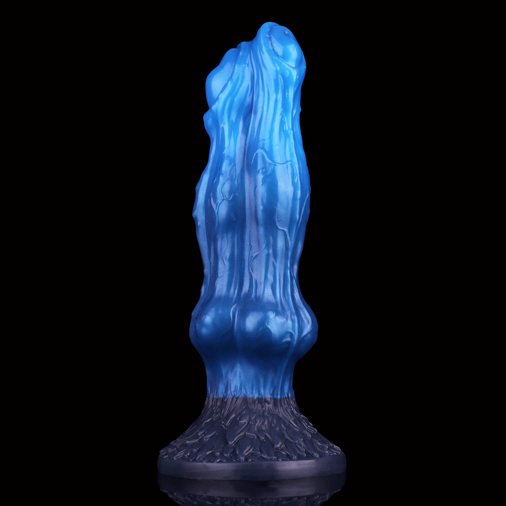 Tri-Wolf Monster Knot Dildo | Dual-Layer Silicone | Domlust Fetish