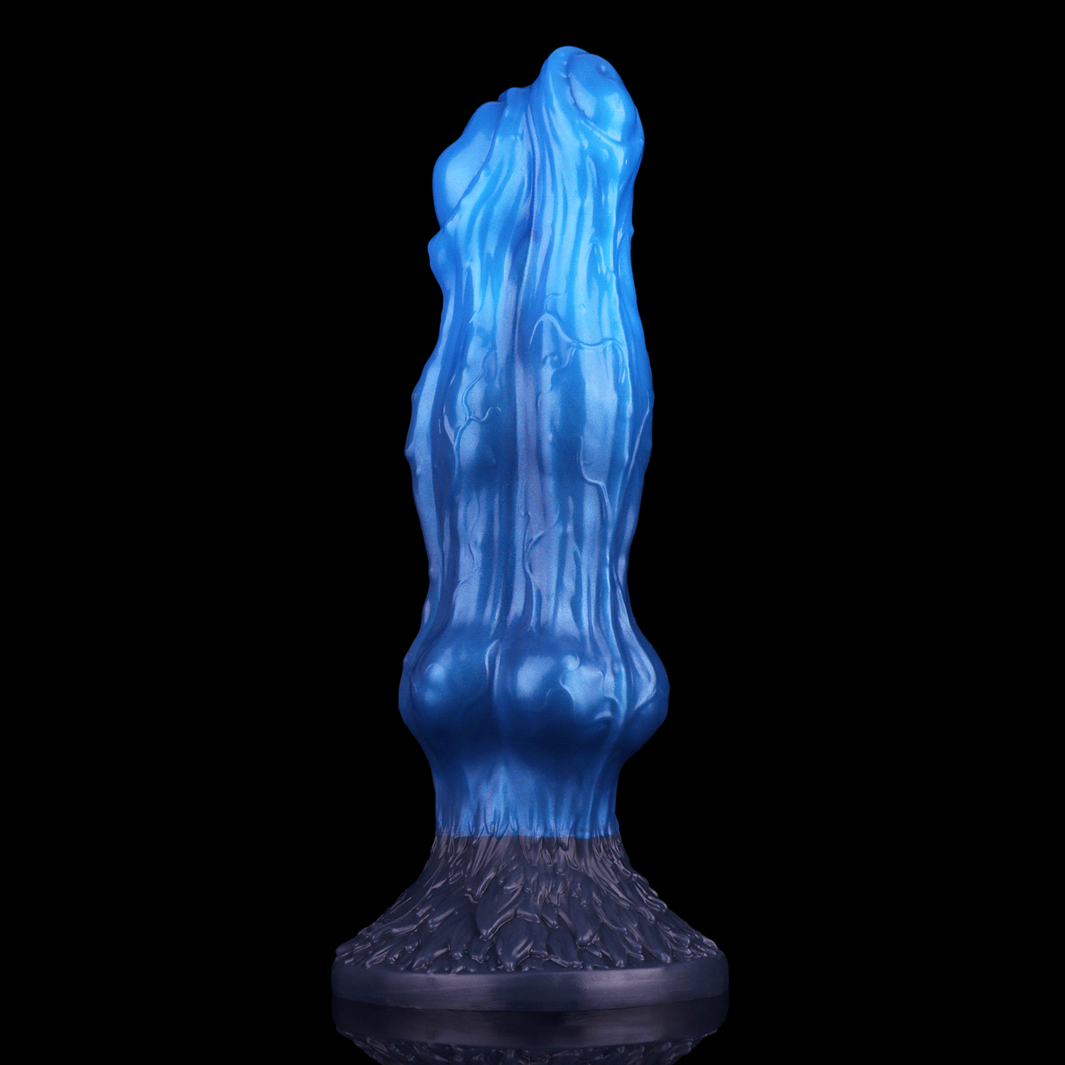 Tri-Wolf Monster Knot Dildo | Dual-Layer Silicone | Domlust Fetish