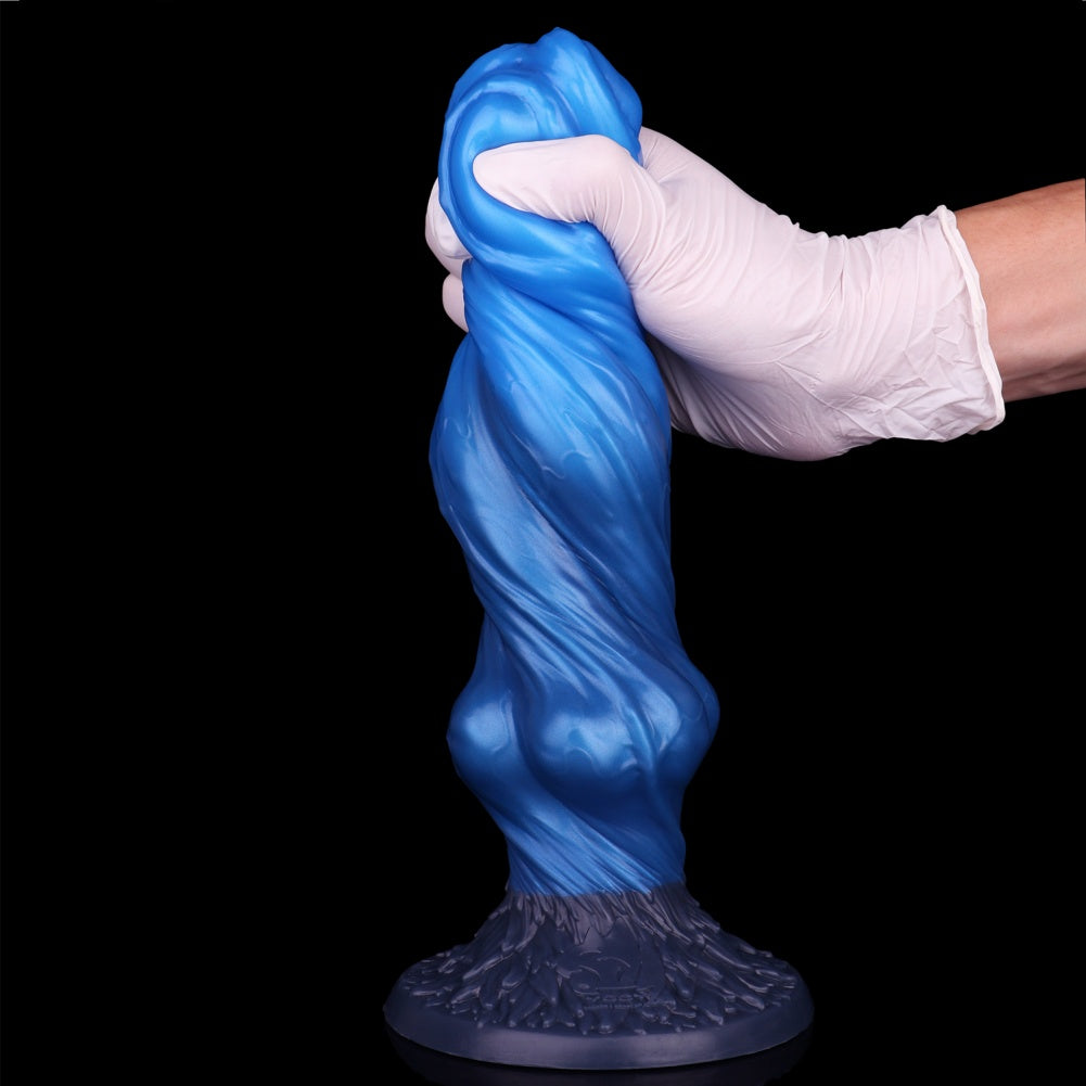 Tri-Wolf Monster Knot Dildo | Dual-Layer Silicone | Domlust Fetish