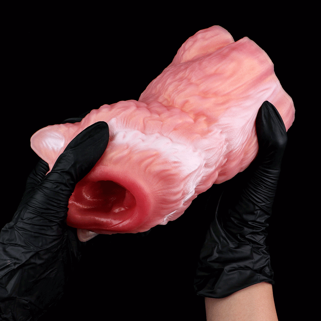 Alien Wolf Silicone Fantasy Torso Sex Doll - Unique Pussy Stimulation & Male Sex Toys