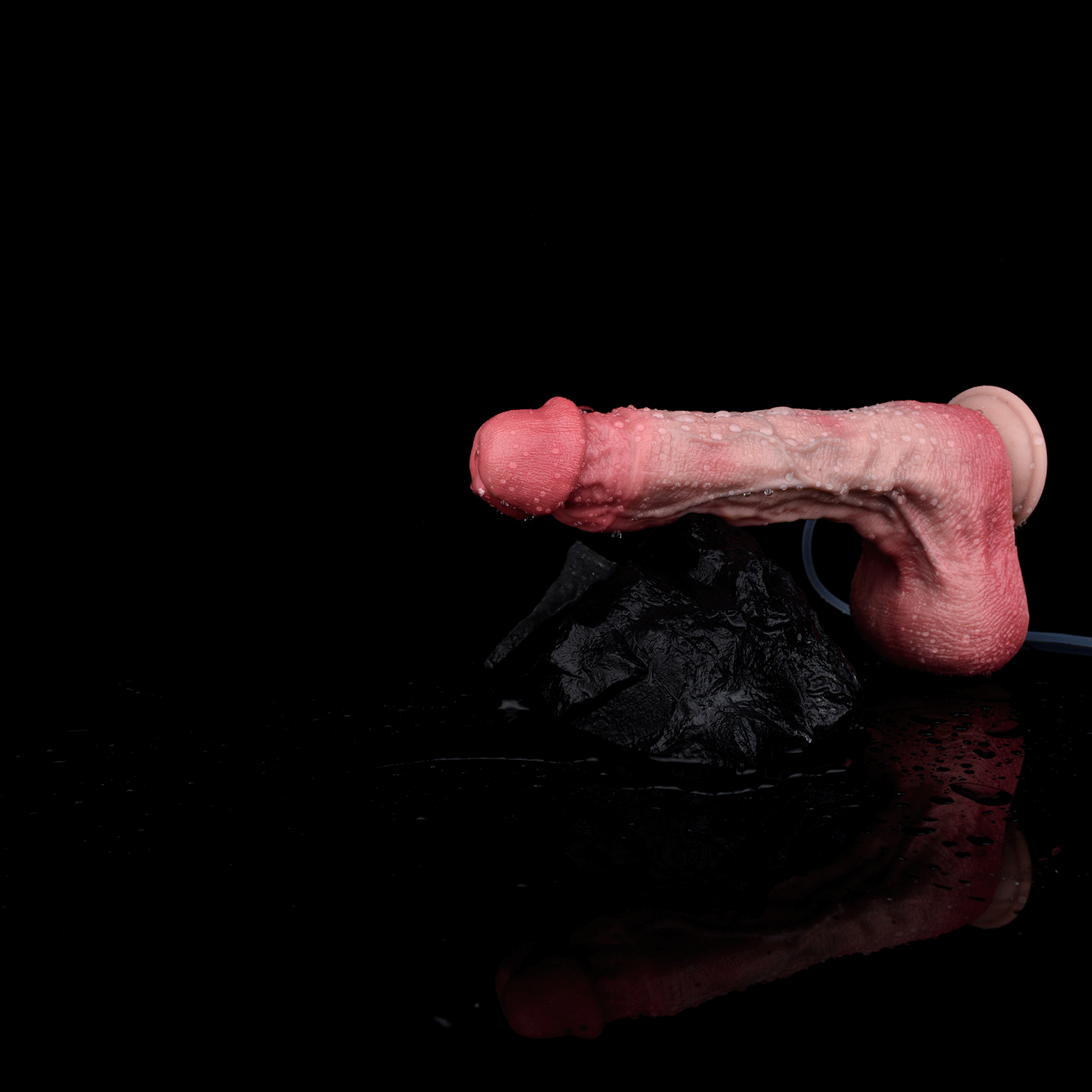 10-Inch Bareskin Squirting Dildo – Dual-Density Flesh Silicone, NobleSculpt | Domlust