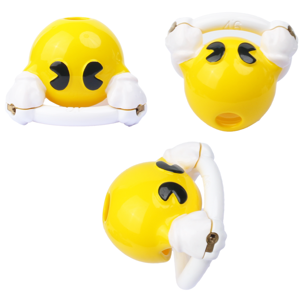 Retro Arcade Resin Chastity Cage – Cute Bite Design