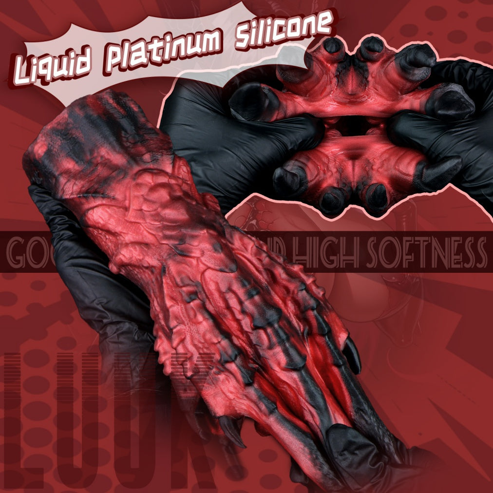 Alien Fetish Dragon Claw Pocket Pussy - Hidden Design Silicone Male Sex Toy for Intense Orgasm Massage