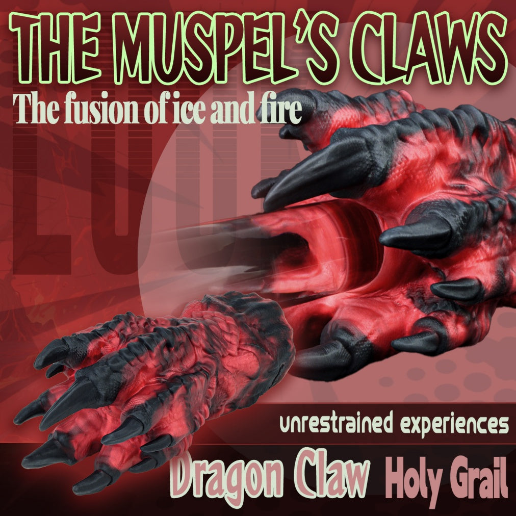 Alien Fetish Dragon Claw Pocket Pussy - Hidden Design Silicone Male Sex Toy for Intense Orgasm Massage