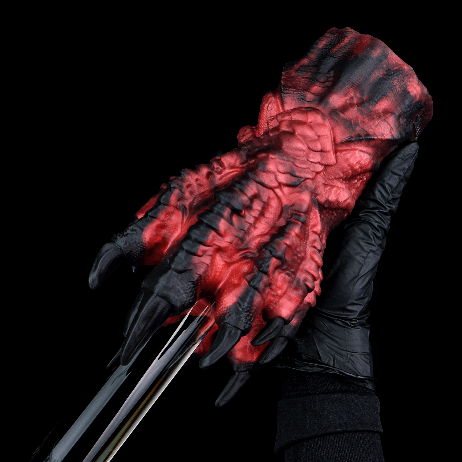 Alien Fetish Dragon Claw Pocket Pussy - Hidden Design Silicone Male Sex Toy for Intense Orgasm Massage