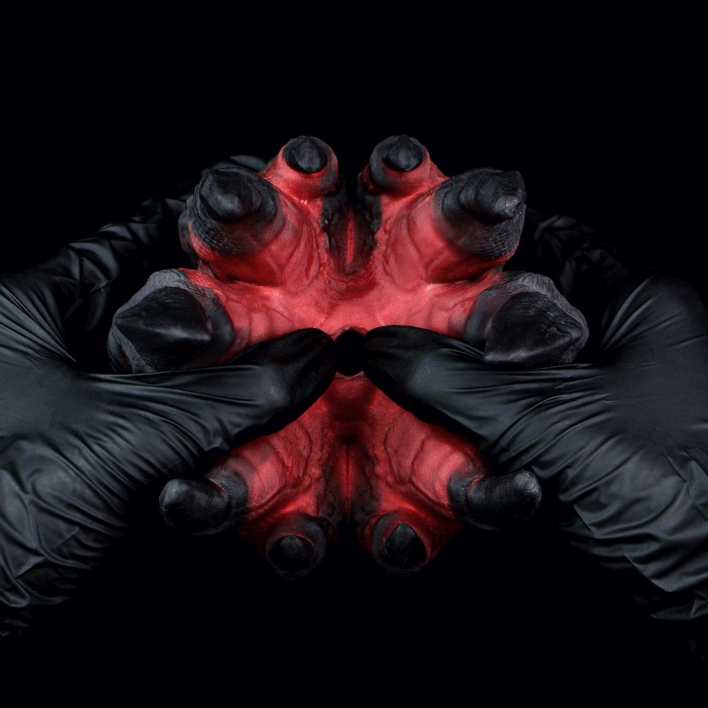 Alien Fetish Dragon Claw Pocket Pussy - Hidden Design Silicone Male Sex Toy for Intense Orgasm Massage